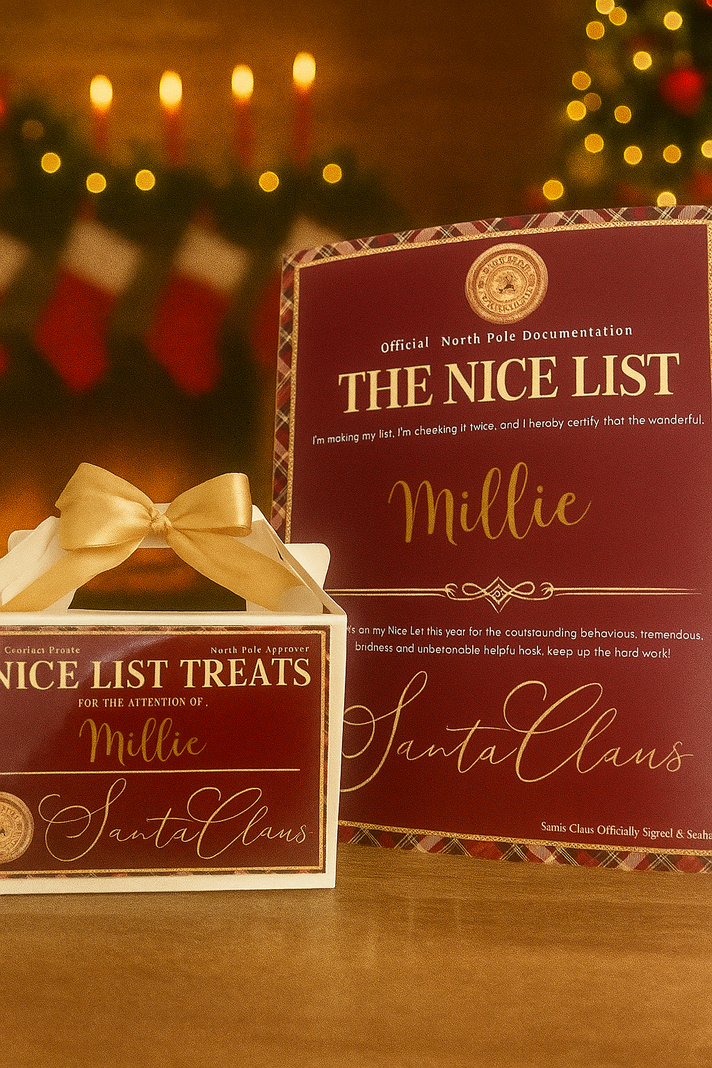 Nice List Treats Box
