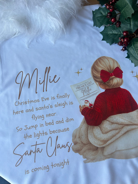 Nice List Pillowcase