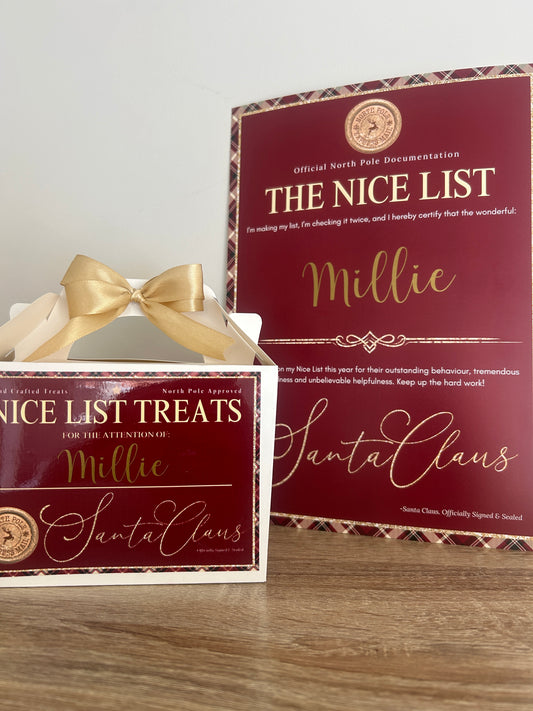 Nice List Treats Box