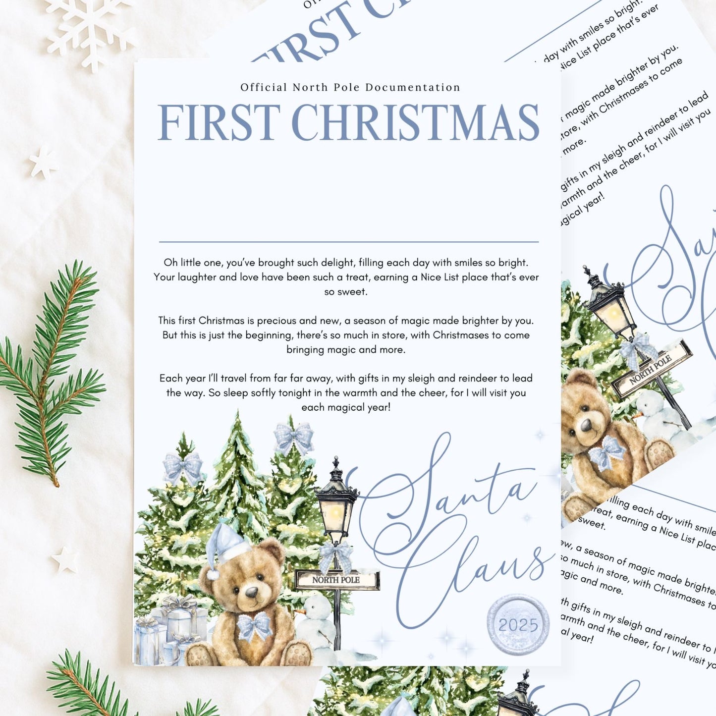 First Christmas Certificate