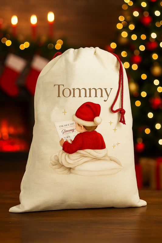 Christmas Nice List Sack
