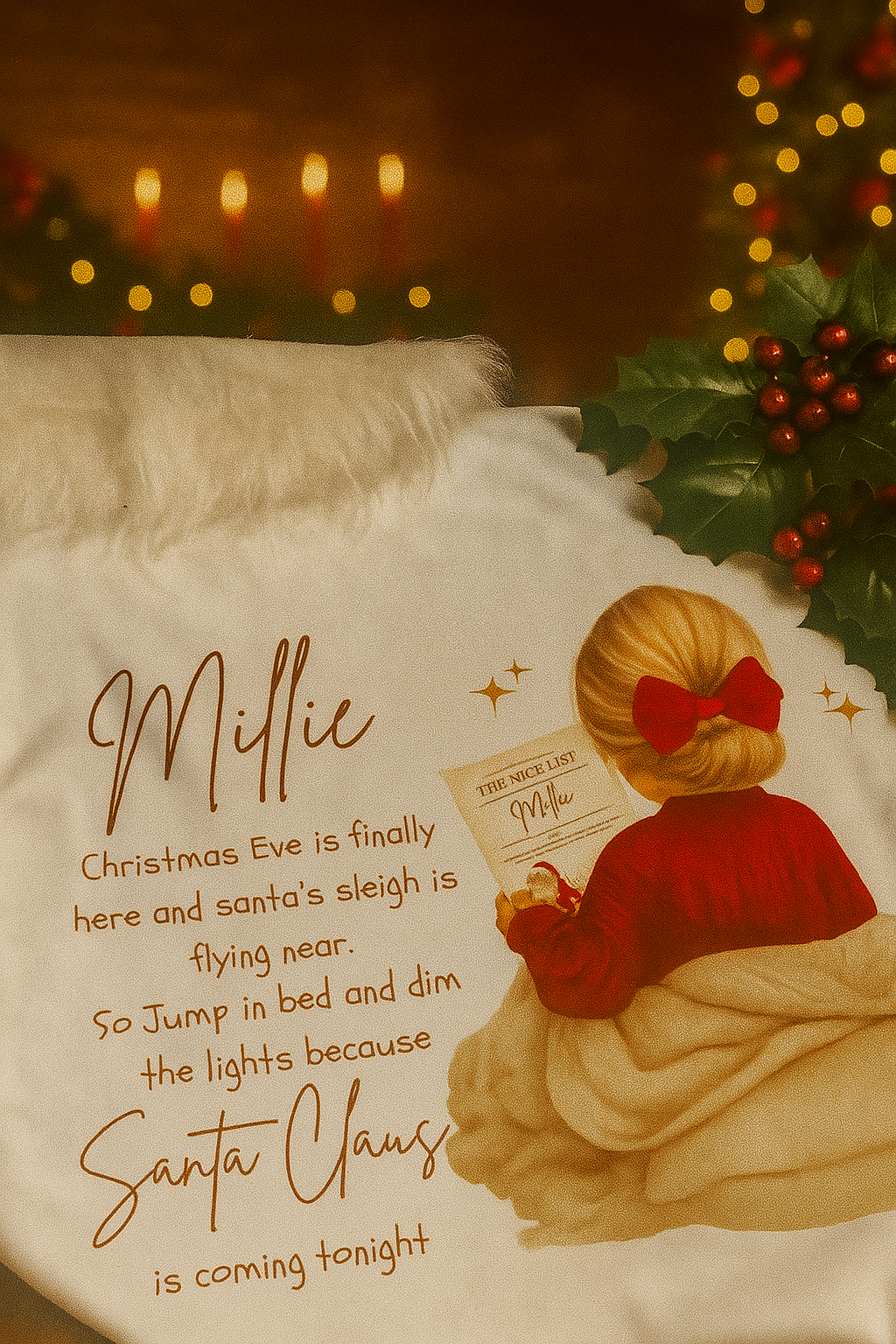 Nice List Pillowcase