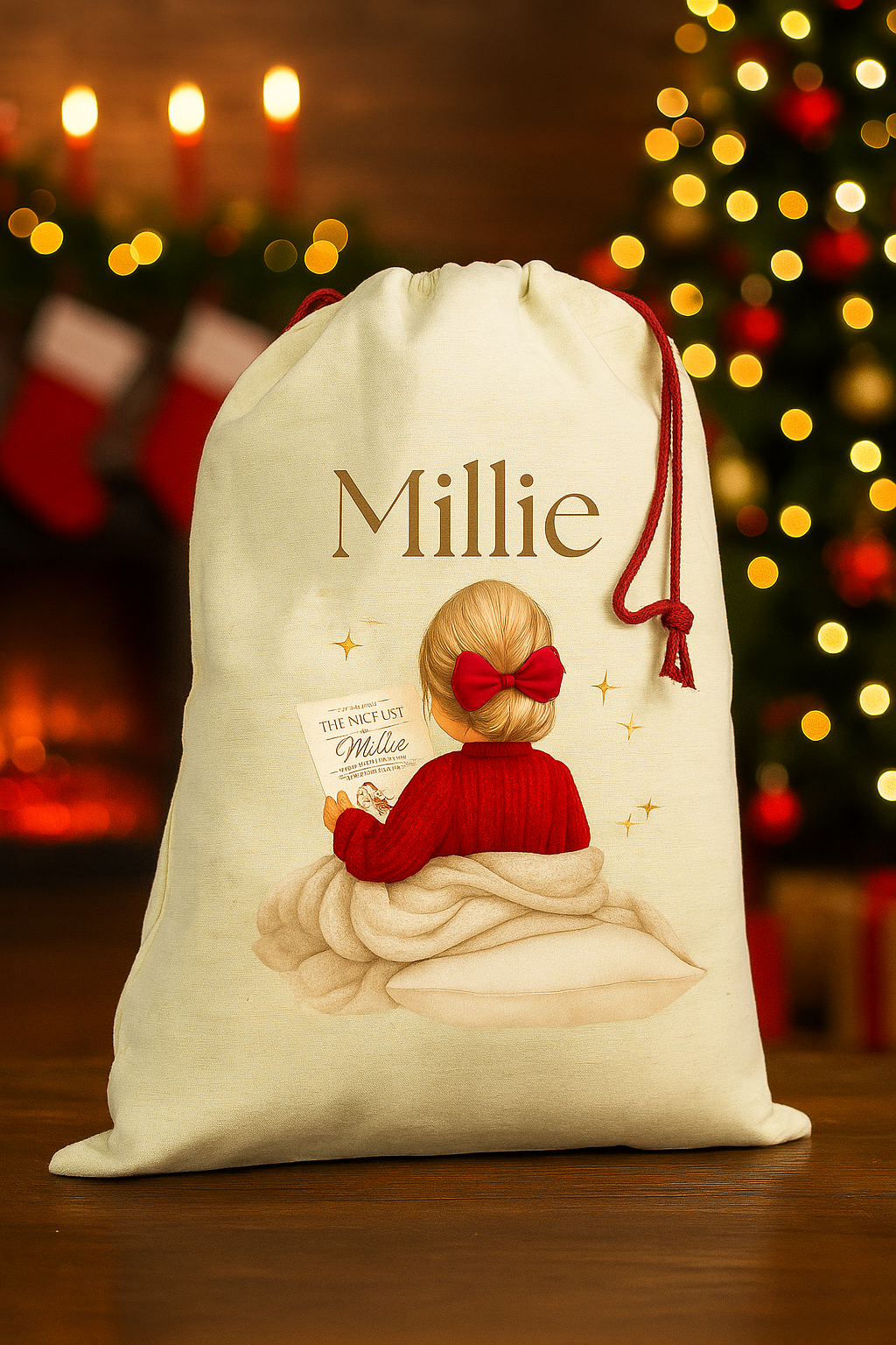 Christmas Nice List Sack