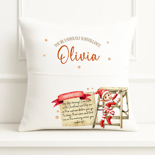 Elf surveillance cushion