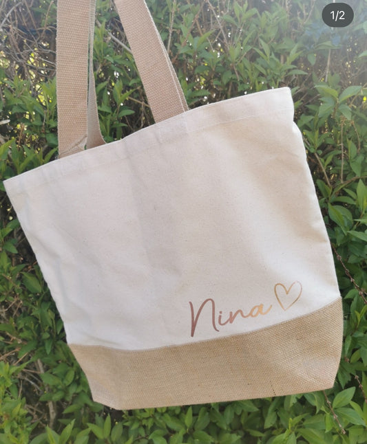 Personalised Canvas Tote