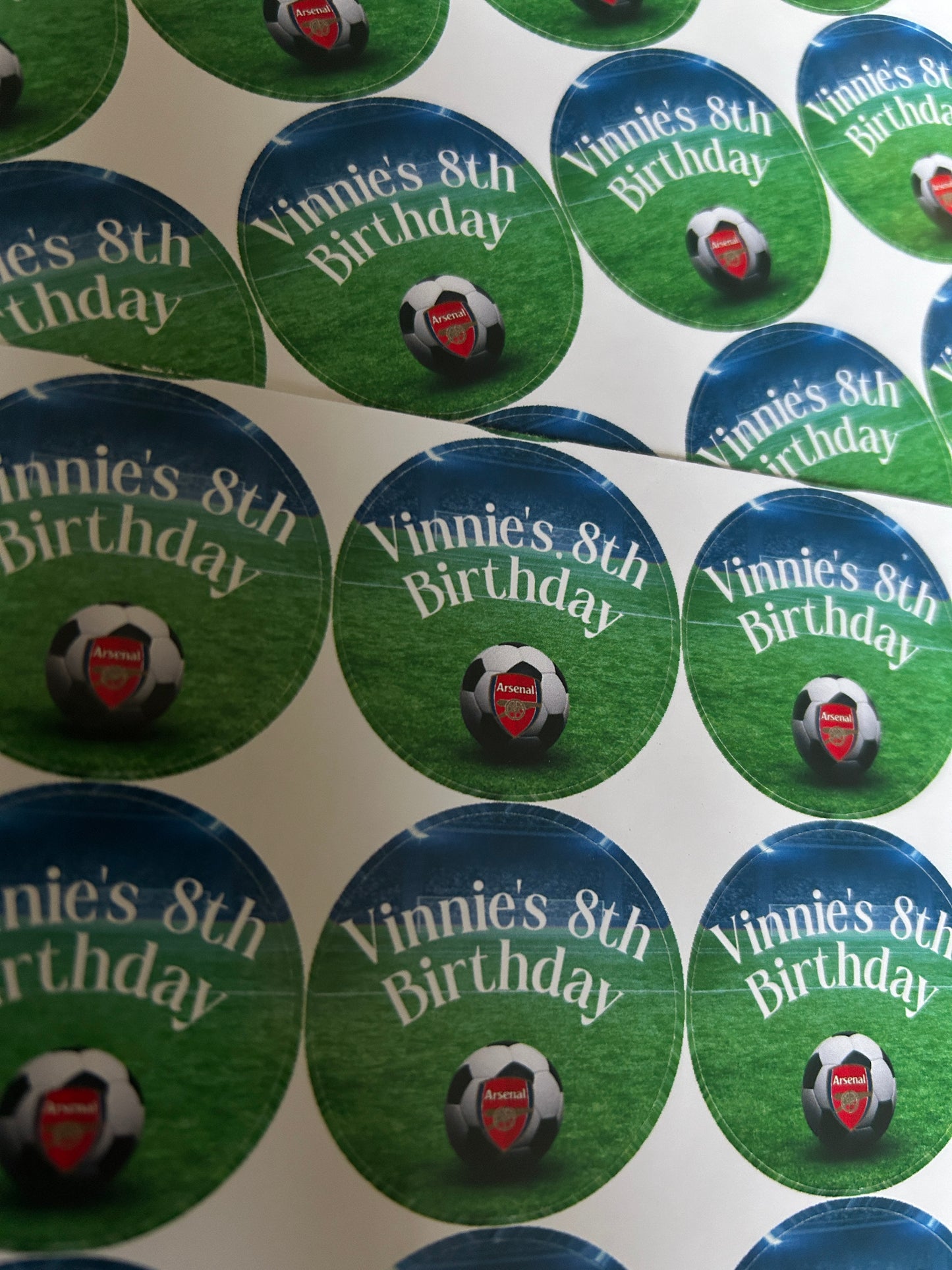 Personalised Birthday Stickers