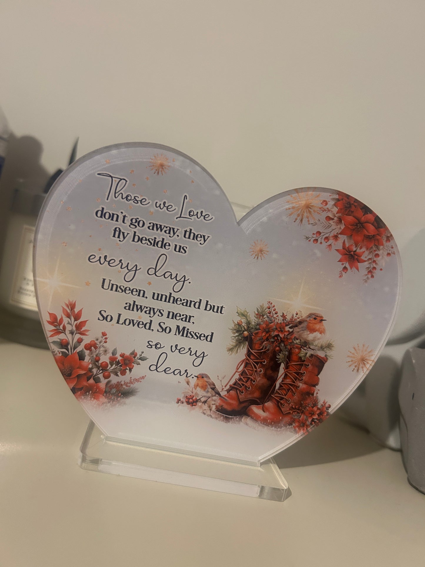 Heart Memorial Stand