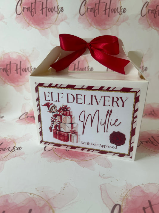 Elf Delivery Treat Box