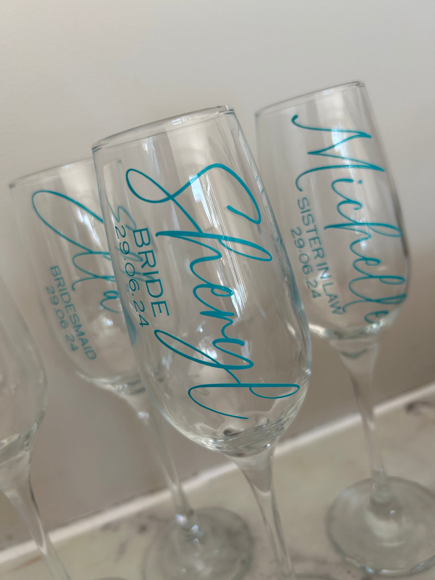 Personalised Champagne Flute