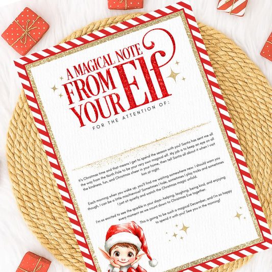 Magical Elf Letter