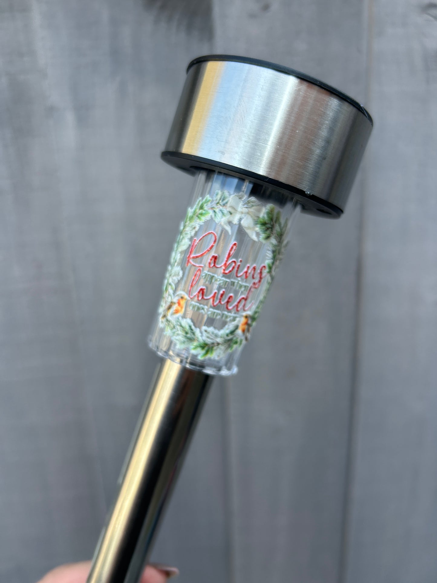 Solar Memorial Light