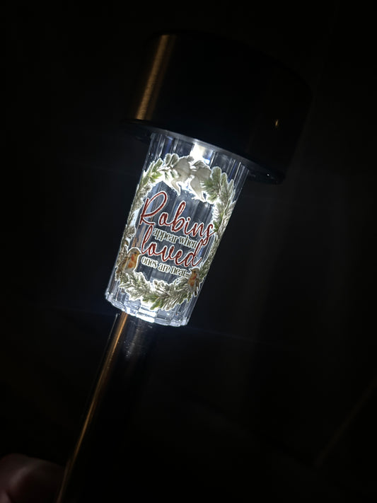 Solar Memorial Light