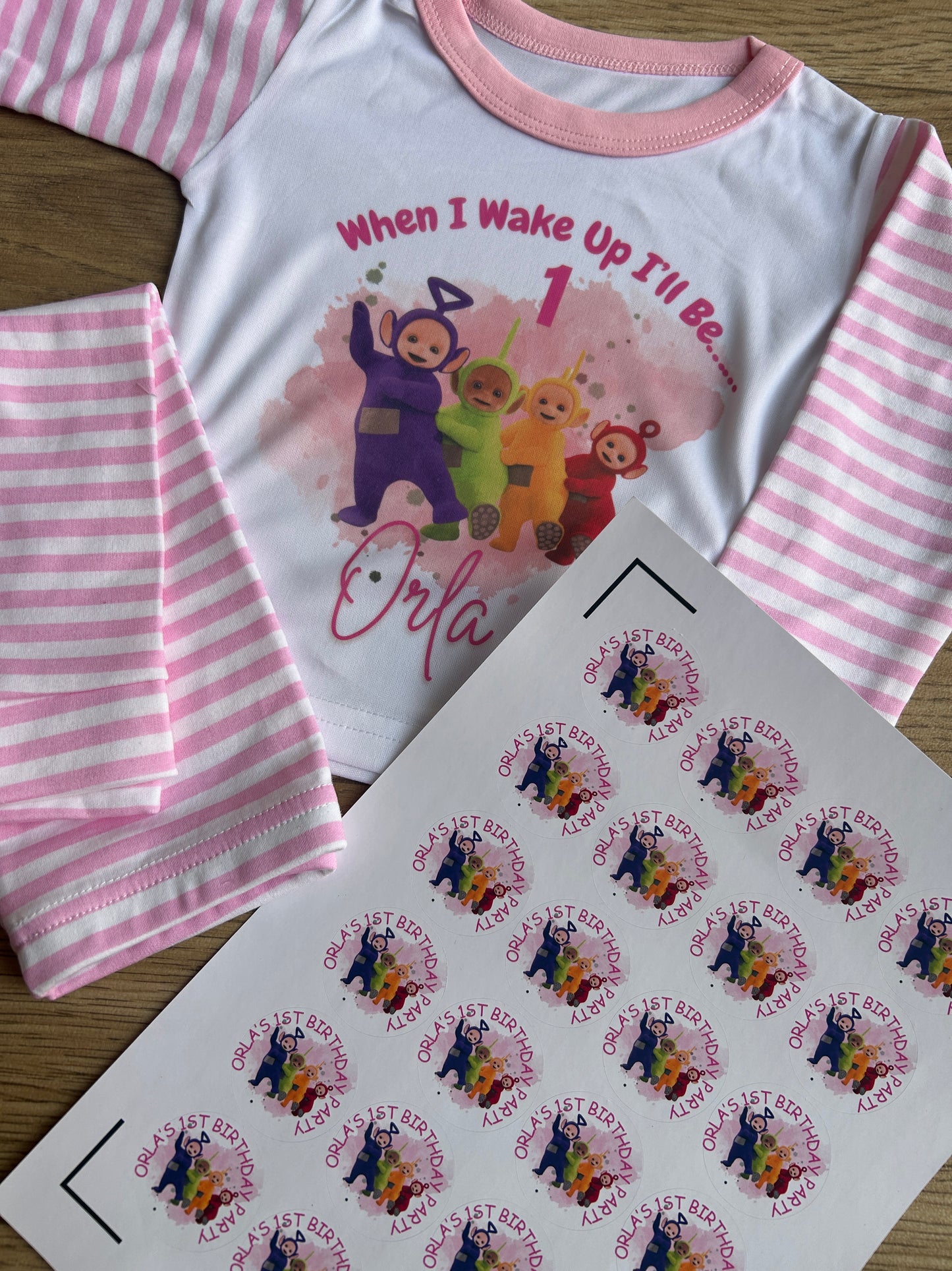 Personalised Birthday Stickers