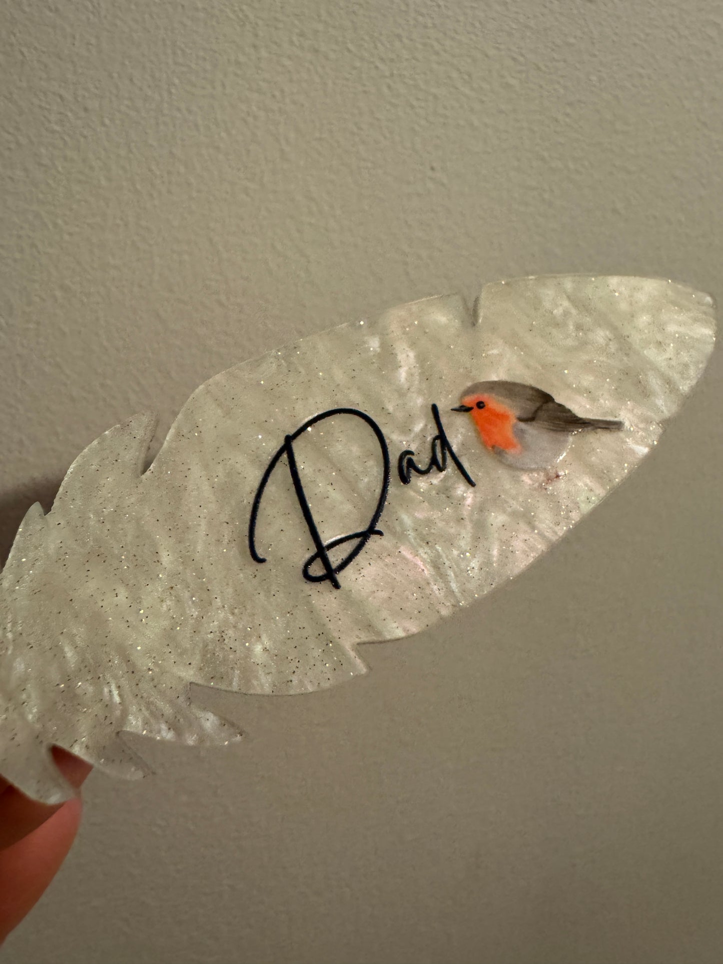 Feather Memorial Baubles