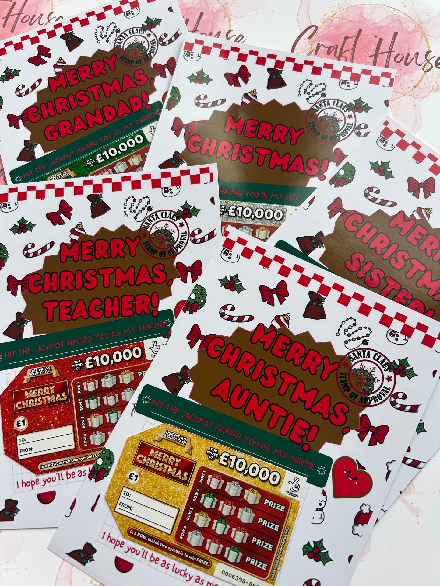 Scratch Card Holders