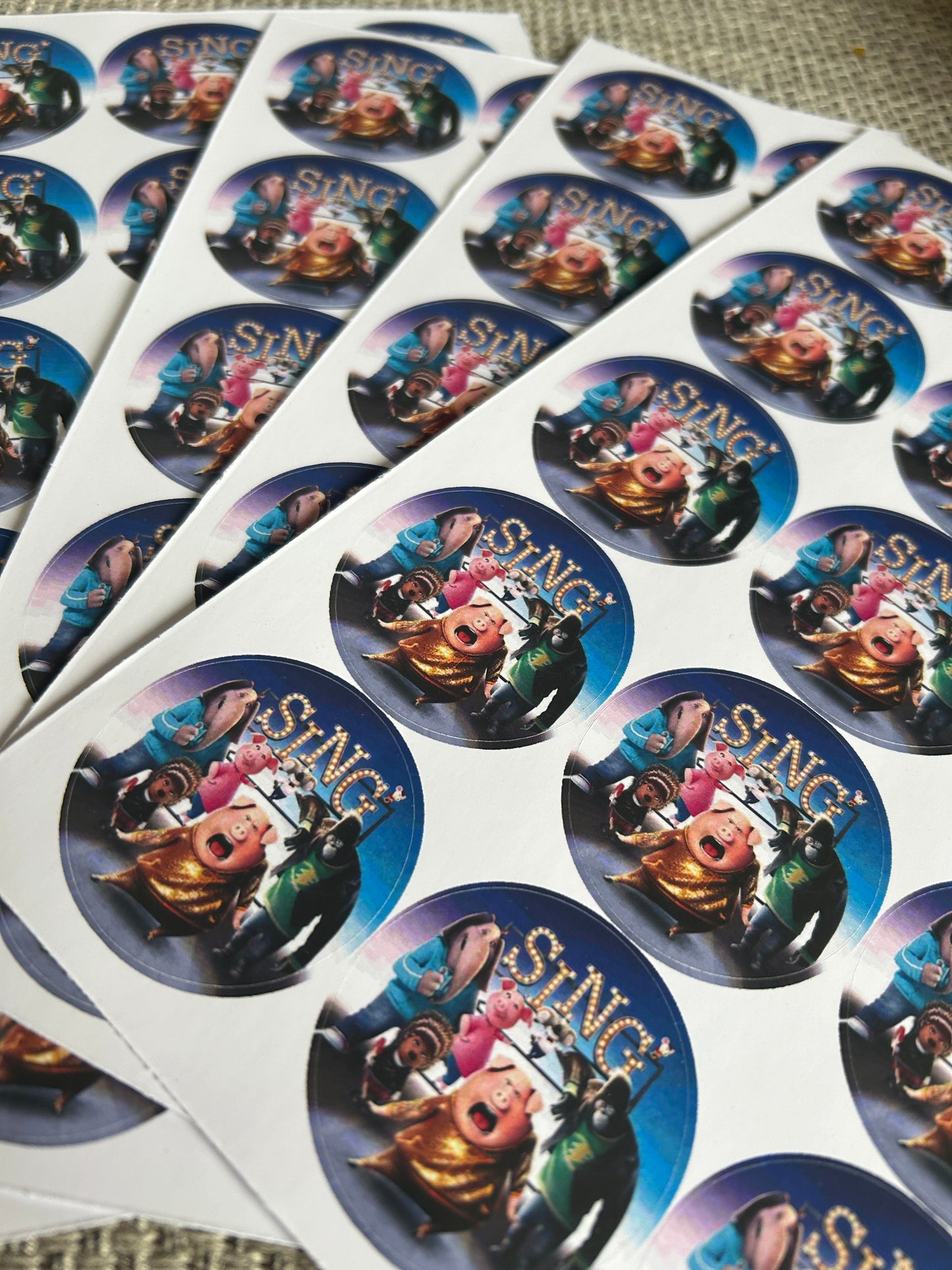 Personalised Birthday Stickers